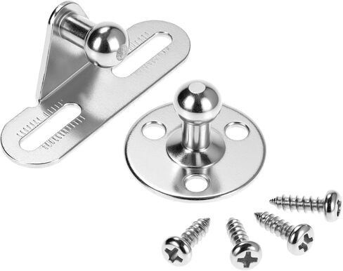 QWORK دعامات غاز 10 بوصة، ضغط 45N/10lb، مجموعة من 4 زنبركات غاز لدعم الرفع لأبواب خزانة RV، وصناديق الأدوات، وغطاء القارب in Kuwait