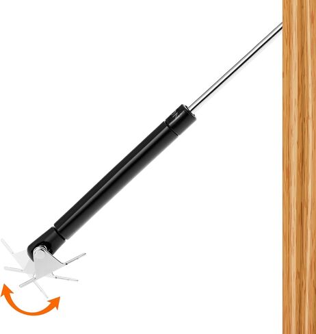 QWORK دعامات غاز 10 بوصة، ضغط 45N/10lb، مجموعة من 4 زنبركات غاز لدعم الرفع لأبواب خزانة RV، وصناديق الأدوات، وغطاء القارب in Kuwait