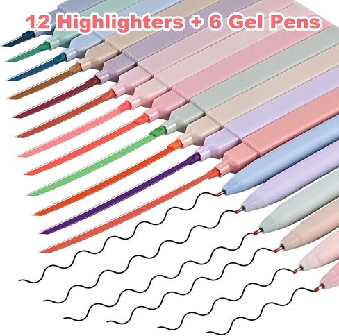 Goldge Bible Journaling Kit, Bible Study Supplies with 18 No Bleed Highlighters & Pens, 30 Index Tabs, Notebook, Pencil Case, Annotation Kit for Women, Christian Gift, Valentines Day Gift for Her in Saudi Arabia