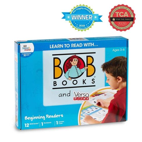 hand2mind Bob Books & Versatiles Beginning Readers Set, First Reader Books, Learn to Read, Phonemic Awareness & Phonics Workbook, Toddler Learning Activities, Kindergarten Homeschool Supplies in Saudi Arabia