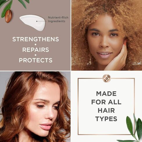 Argan Magic Split Endz Cream - Instantly Binds Frayed and Separated Ends While Preventing Future Breakage | Controls Frizz | Made in USA, Paraben Free, Cruelty Free (6 oz) in Kuwait