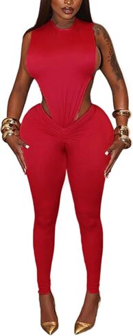 مثير 2 قطعة مجموعات للنساء أكمام الجوف خارج ارتداءها أعلى Bodycon Ruched طماق مجموعة بذلة نادي وتتسابق in Saudi Arabia