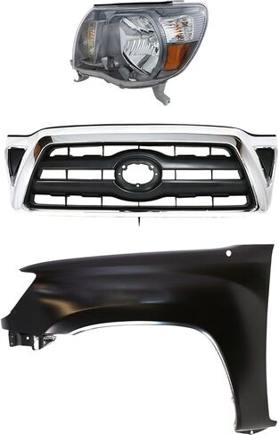 Replacement Headlight Kit (Driver Side, Type 1 Halogen) Fits Toyota Tacoma 2005-2008 2.7L 4-Cyl in Saudi Arabia