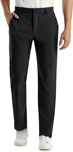 MIER Men's Stretch Golf Pants - 30" Lightweight Work Dress Pants, Classic Fit Casual Slacks Business Trousers with Pockets in Saudi Arabia