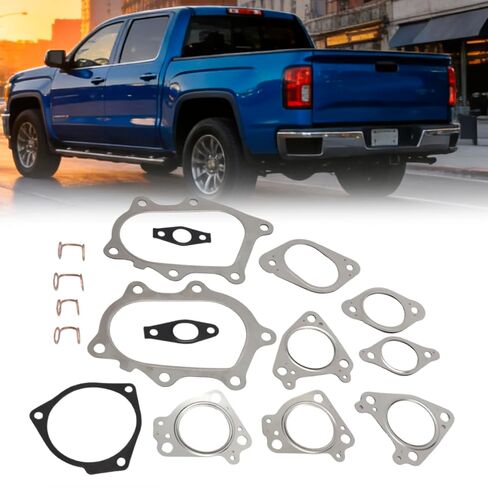 مجموعة حشية تثبيت توربو من AUTOVIC لسيارة Chevy GMC Silverado Sierra 6.6L Duramax، استبدال GS33678 in Saudi Arabia
