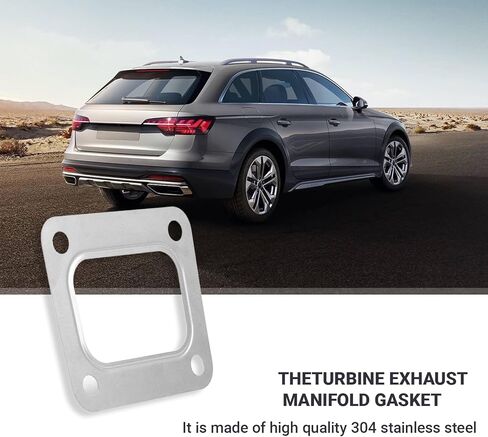 2 قطعة T4 التوربينات حشية شفة الفولاذ المقاوم للصدأ 4 فتحات غسالة عالمية لـ T04E T66 T70 GT35 GT40 شاحن توربيني مشعب السحب حشية شفة لختم نظام توربو in Kuwait