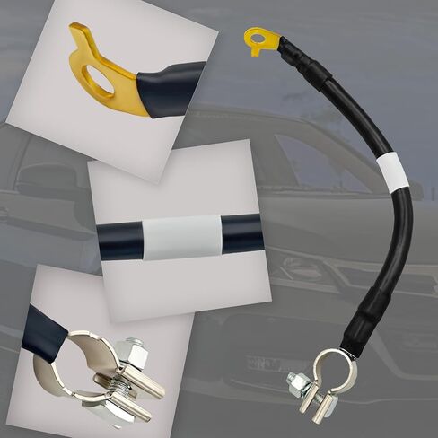 32600-SDB-A00 مجموعة الأسلاك الأرضية للبطارية السالبة تناسب Honda Accord EX/LX 2003-2007 Hybrid 2005-2007 SE 2005 DX 2005 EX-L 2007 Special Edition Special Edition 2007، كابل استبدال البطارية in Kuwait