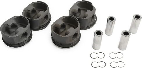 Forged Pistons and Rings Set 06H107065AG 06H107065DE Compatible with Beetle A3 A5 A8 Q3 Q5 Superb Seat in Saudi Arabia
