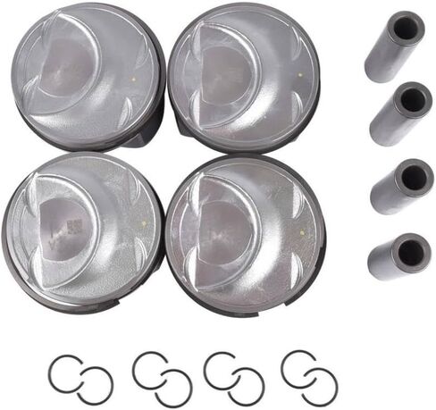 Pistons 234102G400 Compatible with 2011-2015 Optima Sonata Santa Fe Sport 2.0L in Kuwait