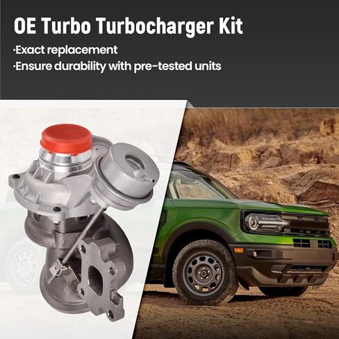 HX7G-6K682-CB Turbo Turbocharger Kits Compatible with Ford Bronco Sport 1.5L 2021-2023, Escape 2020-2022 1.5L L3 Replace# HX7G6K682CB, HX7Z6K682E, 0002012079 in Saudi Arabia