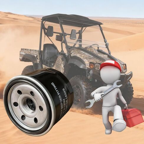 فلتر زيت Hisun مطور من Chikia مع بديل الجوز لـ UTV ATV 500 550 700 750 250 400 450 Axis Massimo Coleman in Saudi Arabia
