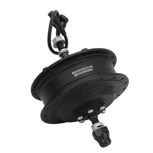 36V 500W Electric Bicycle Rear Hub Motor, 9-Pin Brushless Geared Wheel, Aluminum Alloy Rim for Mountain Bike, Compatible with 16-700c Wheels, Lithium Battery Conversion in Saudi Arabia