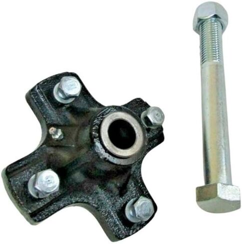 HITY MOTOR Rotary Cutter Bush HOG Tail Wheel HUB Heavy Duty CAST Iron with 3/4" AXLE Bolt in Saudi Arabia