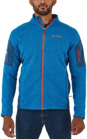 Spyder Men's Empire Jacket (US, Alpha, X-Large, Regular, Regular, Blue) in Saudi Arabia