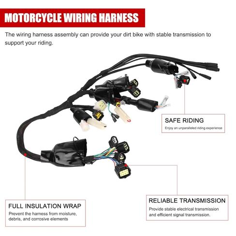 Full Main Wire Wiring Assy Harness Copper for Talaria Sting R MX4 Electric Dirt Bike in Saudi Arabia