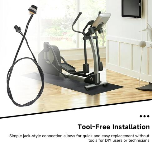 لحزام سلك دخول الطاقة مع استبدال مقبس الطاقة متوافق مع مدربي اللياقة البدنية البيضاويين CTSX، CTXT، X1، X3 MPN REX01HU موصل تركيب لوحة أنثى ملولب in Kuwait