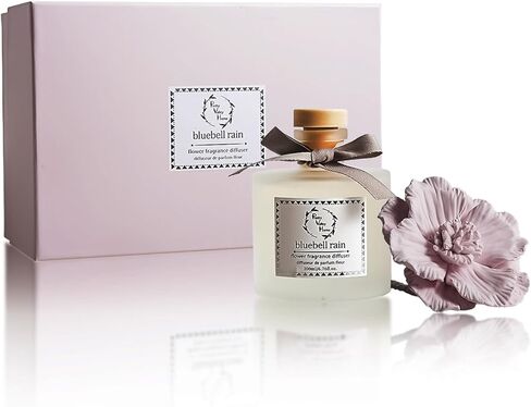 Pretty Valley Home Ceramic Diffuser Flower 120ml Gift Box - Marine Scent in Saudi Arabia