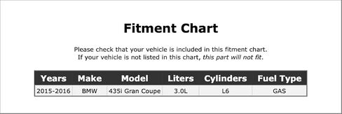 الملف اللولبي لمضخة زيت المحرك متوافق مع BMW 435i Gran Coupe 3.0L L6 GAS 2016 2015 P-4883870 in Saudi Arabia