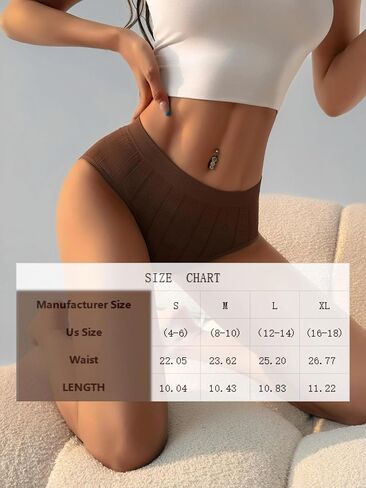 Womens Underwear, 6PCS Seamless Triangle Briefs, Ladies Panties Soft Stretch Low Rise Solid Color Multipack Everyday Comfort in Saudi Arabia