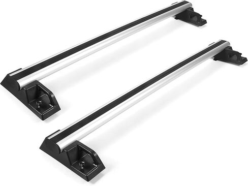 قضبان متقاطعة لرف السقف متوافقة مع 2003-2009 Hummer H2 Cross Rails سبائك الألومنيوم 2 قطعة in Kuwait