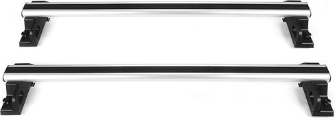قضبان متقاطعة لرف السقف متوافقة مع 2003-2009 Hummer H2 Cross Rails سبائك الألومنيوم 2 قطعة in Kuwait