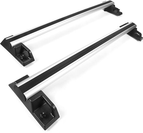 قضبان متقاطعة لرف السقف متوافقة مع 2003-2009 Hummer H2 Cross Rails سبائك الألومنيوم 2 قطعة in Kuwait