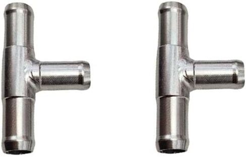 5/8 خرطوم سخان تي شيرت 3 طرق موصل أنابيب عالمي على شكل حرف T خرطوم مشعاع السيارة T-تركيبات لمعظم السيارات نظام تسخين مكيف الهواء مضخة مياه تبريد SUV شاحنة جرار 5/8X5/8X5/8 بوصة. in Kuwait