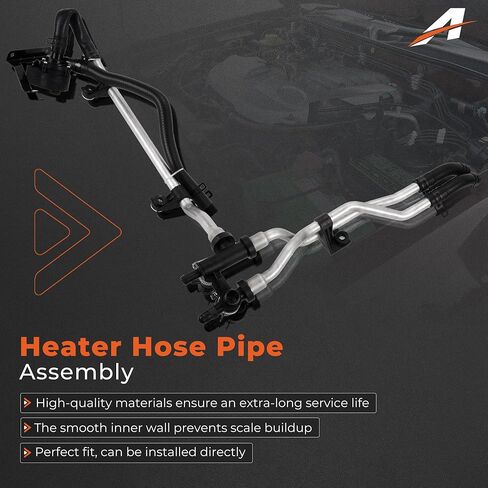 مجموعة أنبوب خط خرطوم السخان مع صمام مزيج HVAC متوافق مع Nissan Pathfinder 2005-2012 خرطوم Assy Heater 92408-ZL90B in Kuwait