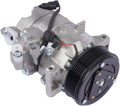 ضاغط مكيف الهواء مع استبدال القابض لإنفينيتي EX35 EX37 FX35 FX37 G37 M37 Q40 Q60 Q70 Q70L QX50 QX70 Nissan 370Z مع بكرة 7 أخدود 92600-1CB0A 68682 in Kuwait