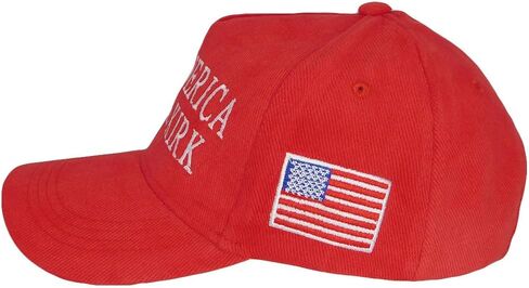 Make America Charlie Kirk Freeom USA Red Cotton Adjustable Embroidered Cap Hat in Saudi Arabia