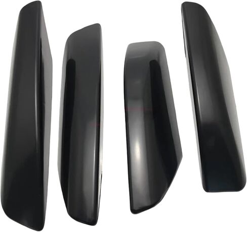 Black ABS Roof Cover Compatible For Toyota 4Runner N210 2003-2009 Hilux Surf SW4 Car Roof Rack Bar Rail End Replace Cover Shell Trim 4Pcs(Silver) in Saudi Arabia