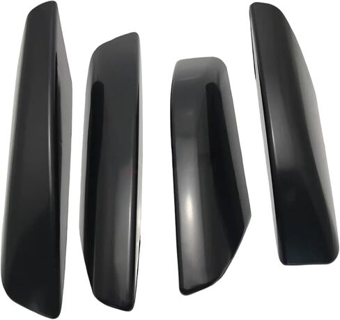 Black ABS Roof Cover Compatible For Toyota 4Runner N210 2003-2009 Hilux Surf SW4 Car Roof Rack Bar Rail End Replace Cover Shell Trim 4Pcs(Silver) in Saudi Arabia