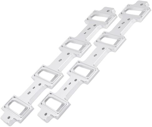 muge racing Intake Manifold Adapter Plates for Cathedral Port Cylinder Head LS1 to LS3/LSA/ZL1/CTS-V, Rectangle, Aluminum in Saudi Arabia