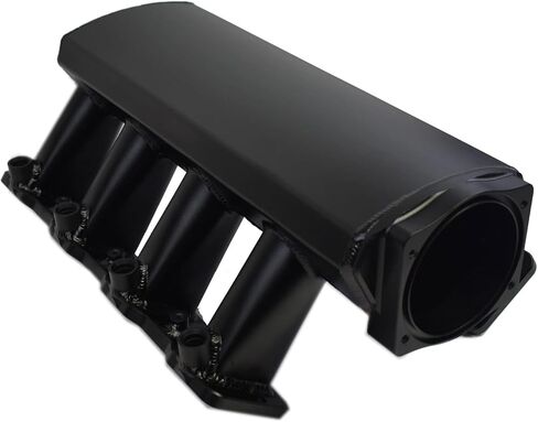 A-Team Performance LS Rectangle Port Intake Manifold - 102mm Throttle Body Opening - Fuel Rail & Crossover - L92 Intake Manifold - Compatible with Chevrolet Small Block V8 Gen III/IV 4.8-6.2L in Saudi Arabia