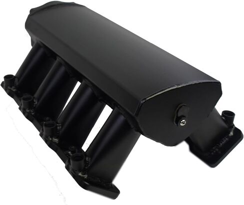 A-Team Performance LS Rectangle Port Intake Manifold - 102mm Throttle Body Opening - Fuel Rail & Crossover - L92 Intake Manifold - Compatible with Chevrolet Small Block V8 Gen III/IV 4.8-6.2L in Saudi Arabia