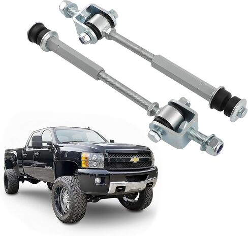 رابط نهاية شريط Sway قابل للتعديل من maxpeedingrods 4-6 بوصة لـ 1999-2016 Chevy Silverado/GMC Sierra 1500 2500 3500 HD، لـ Suburban 1500/Tahoe/Avalanche in Kuwait
