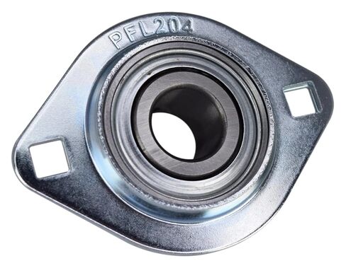 SBSFL204-12, SBPFL204-12 for 3/4" Pressed Steel Two Flange Bearing Narrow Inner Ring with Two Set Screws Bore: 3/4" Bolt Hole to Hole: 2.81 in. (71.5mm) Overall Length: 3.54 in. (90mm) in Saudi Arabia