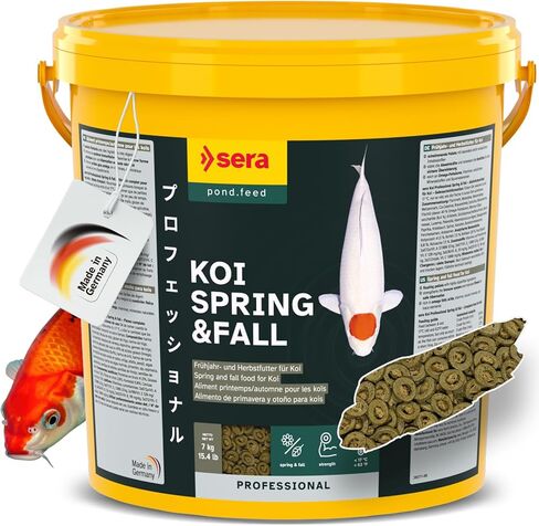 Sera 7009 KOI Professional Spring/Autumn 15.4 lb 7 kg Pet Food, One Size in Kuwait