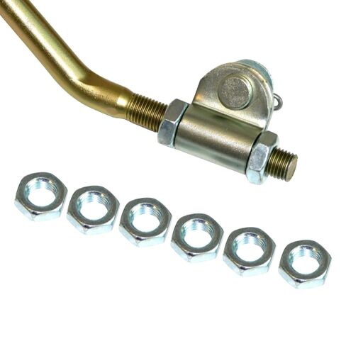 Inline Tube Compatible with 1964-79 GM Hurst Shifter Linkage Rod Nuts for Larger 1970 Plus Shifter Rods 6pc in Saudi Arabia