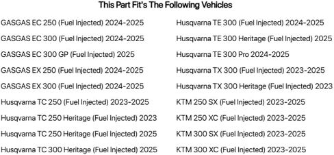 لوحة انزلاقية للدراجة الترابية UHMW من Tusk Severe Impact لـ GASGAS EX 300 (حقن الوقود) 2024 in Kuwait