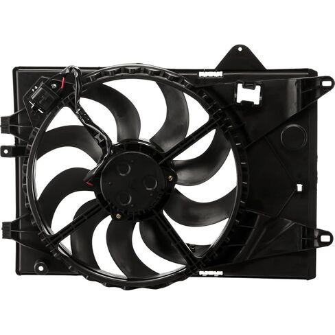 Replacement Cooling Fan Assembly Kit fits Chevrolet Sonic 2014-2015 1.8L (with Air Conditioning) in Saudi Arabia