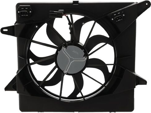 Replacement Cooling Fan Assembly Kit Fits Cadillac SRX 3.6L V6 (Flex Fuel) 2012-2016 in Saudi Arabia