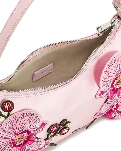 JW PEI Women's Lily Shoulder Bag - Orchid Embroidered Pink in Saudi Arabia