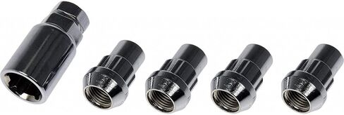 KarParts360 لـ Ram 1500/2500 2012-2021 قفل العجلة | مادة الصلب | استبعاد التصميم المفتوح | 4 أقفال، 1 مفتاح | M14-1.50 درجة الخيط | نوع الخيط الرفيع | طول الأنبوب 36 ملم in Saudi Arabia