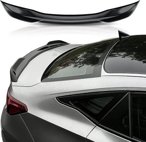 جناح سبويلر خلفي متوافق مع 2022 2023 2024 2025 Honda Civic Sedan Sport Rear Trunk Spoiler Wing Lip لملحقات Honda Civic Sedan (أسود لامع) in Saudi Arabia
