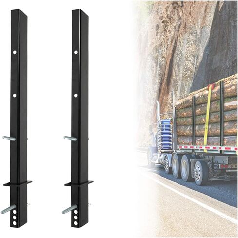 Mytee Products 4 Pack 30" Adjustable C Channel Pipe Stake for Flatbed Trailer Hauler in Kuwait