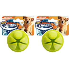 Nerf Dog Turtle Ball Dog Toy with Interactive Squeaker, Lightweight, Durable and Water Resistant, 2.5 Inches, for Small/Medium/Large Breeds, Single Unit, Green in Kuwait