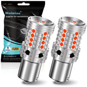 2 قطعة 1157 BAY15D P21/5W LED لمبة بيضاء، 2057 2357 7528 بديلة لمصباح الفرامل، ضوء الذيل، ضوء النهار الجري 300% فائق السطوع in Kuwait