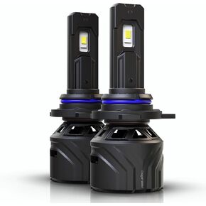 Cougar Motor H7 LED Bulb, No Adapter Required 1:1 Mini Size H7 Light Bulbs 6500K Super Bright Non-polarity Plug and Play Fog Light, Pack of 2 in Kuwait