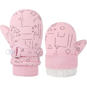 Toddler Gloves Waterproof Toddler Winter Mittens for Kids Snow Gloves Warm Baby Winter Mittens for Boys Girls in Saudi Arabia
